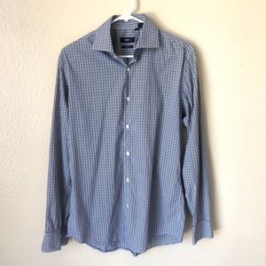 Hugo Boss Men’s Checkered Dress Shirt